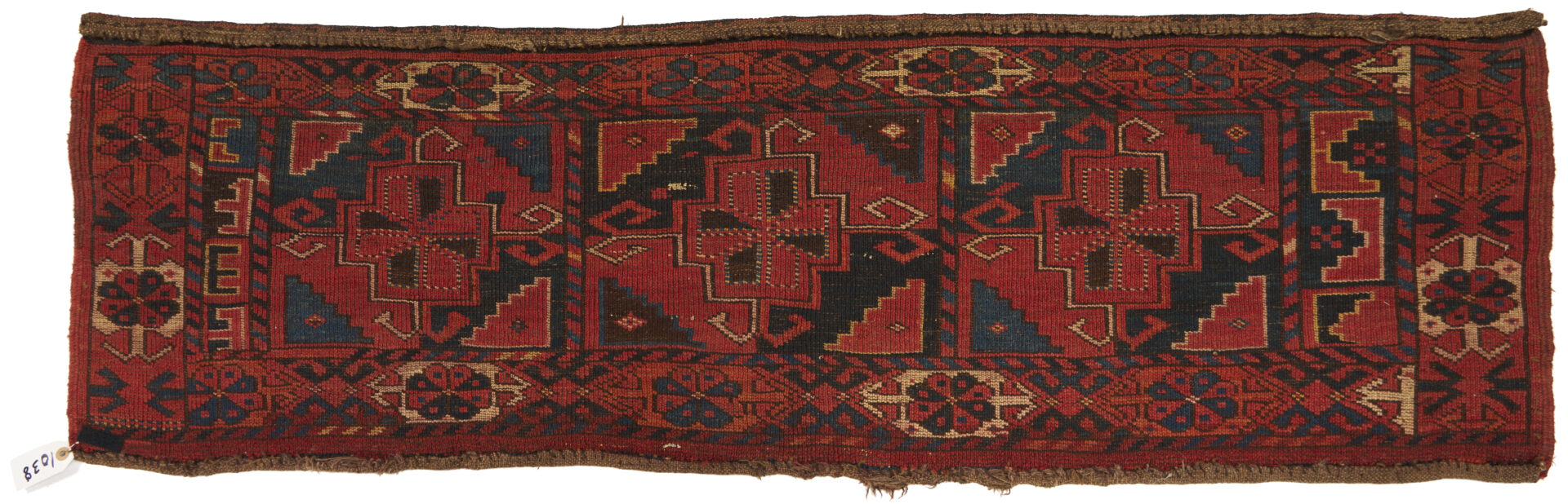 Lot 911: 3 Antique Turkmen Weavings, Uzbekistan Chuval & 2 Ersari Torbas