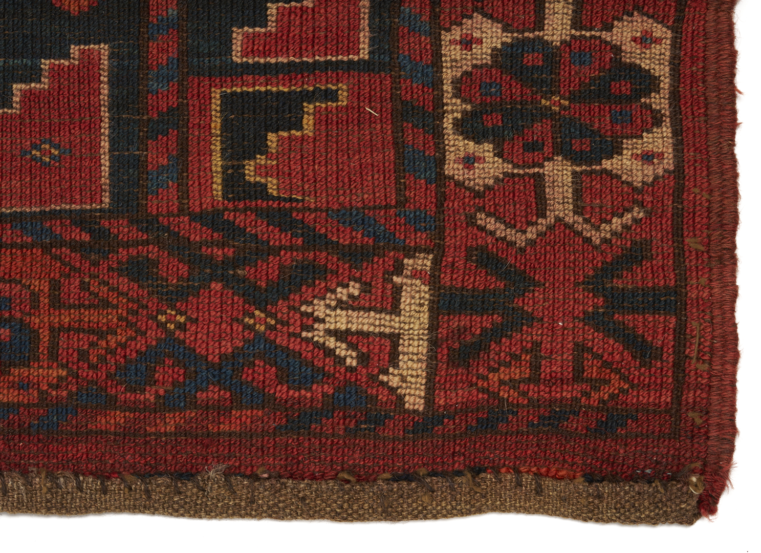 Lot 911: 3 Antique Turkmen Weavings, Uzbekistan Chuval & 2 Ersari Torbas