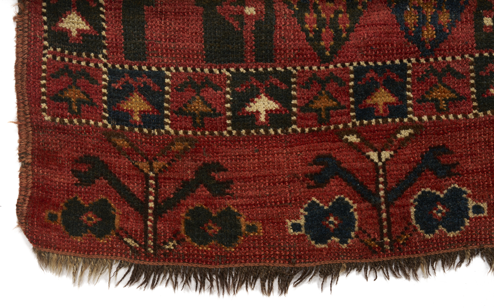Lot 911: 3 Antique Turkmen Weavings, Uzbekistan Chuval & 2 Ersari Torbas