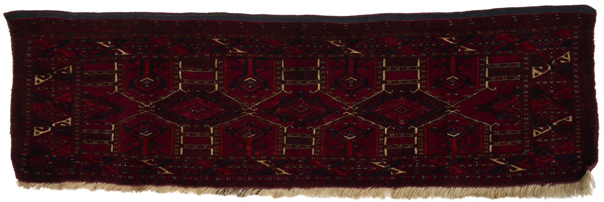 Lot 912: 2 Antique Turkmen Weavings Saryk & Saryk Torba