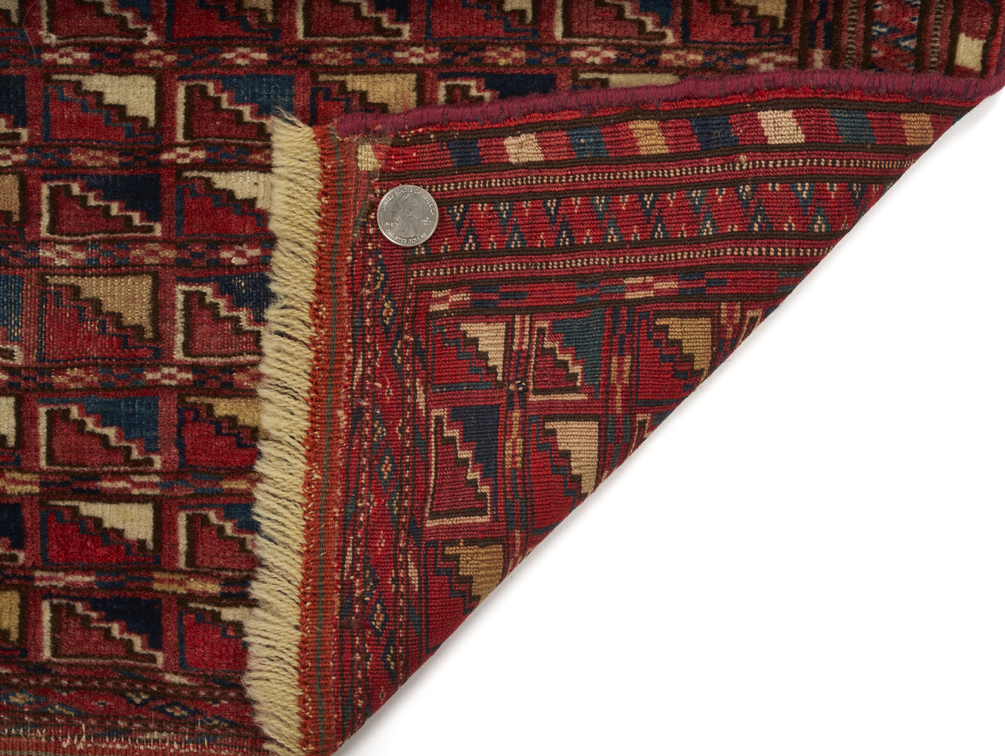 Lot 913: Yomud and Baluch Prayer Rugs & Yomud Salatch Cradle Cover