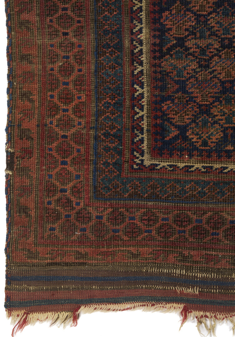 Lot 913: Yomud and Baluch Prayer Rugs & Yomud Salatch Cradle Cover