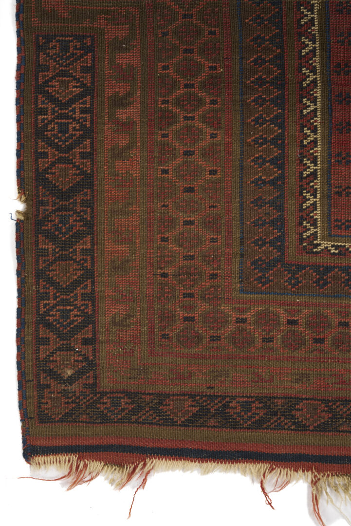 Lot 913: Yomud and Baluch Prayer Rugs & Yomud Salatch Cradle Cover