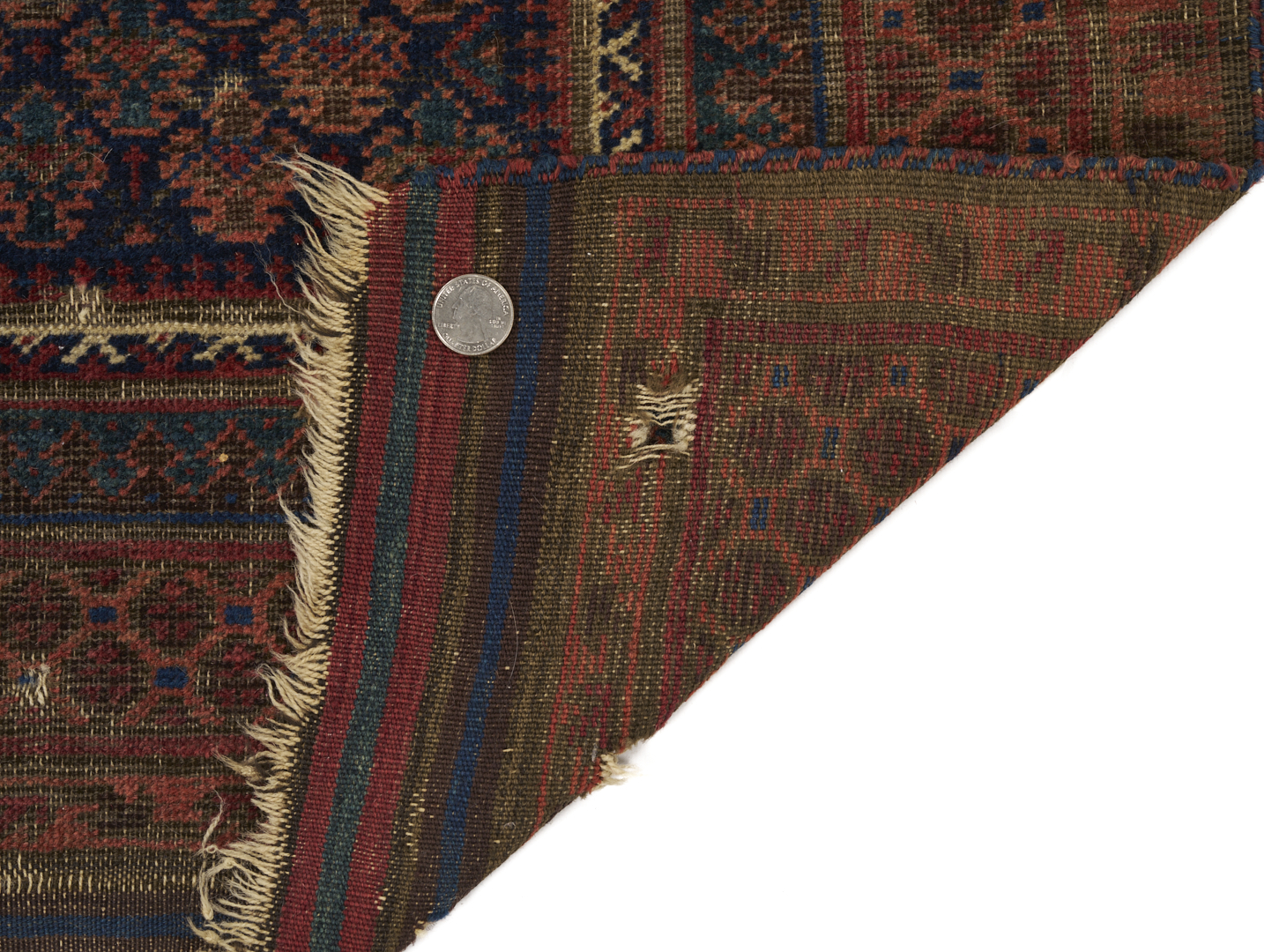 Lot 913: Yomud and Baluch Prayer Rugs & Yomud Salatch Cradle Cover