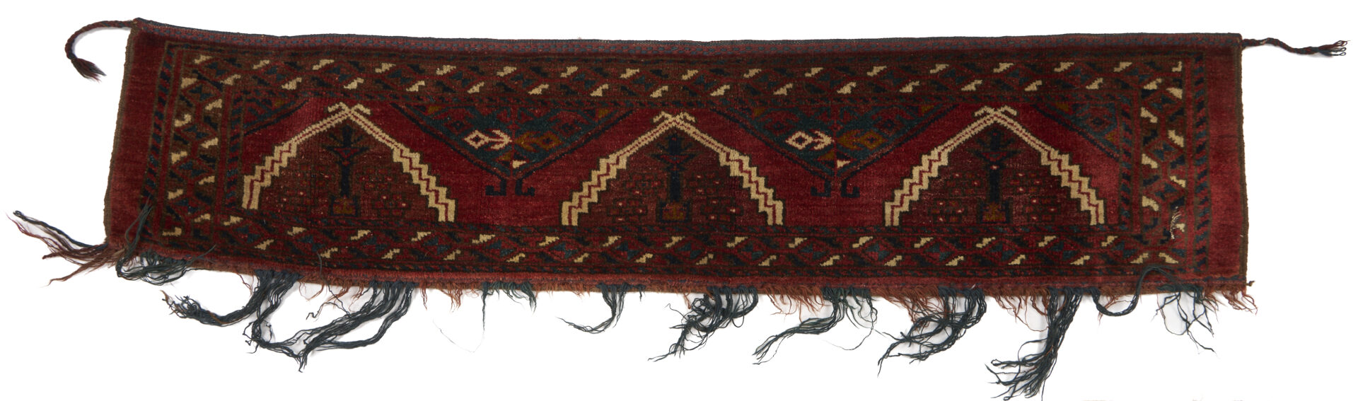 Lot 914: 3 Antique Turkmen Weavings, incl 2 Chodor Torbas & 1 Chodor Chuval