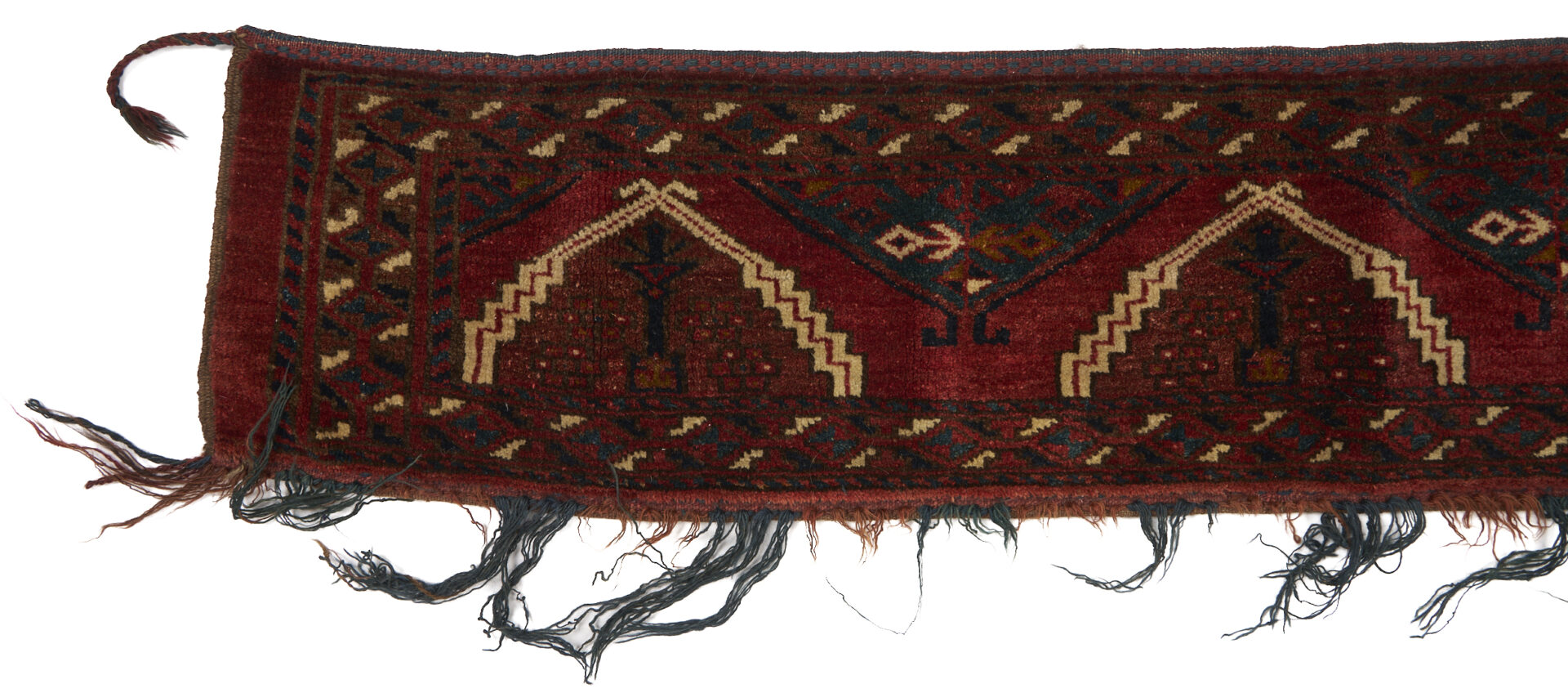 Lot 914: 3 Antique Turkmen Weavings, incl 2 Chodor Torbas & 1 Chodor Chuval