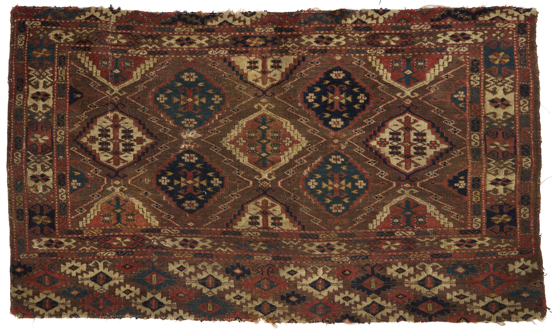 Lot 914: 3 Antique Turkmen Weavings, incl 2 Chodor Torbas & 1 Chodor Chuval