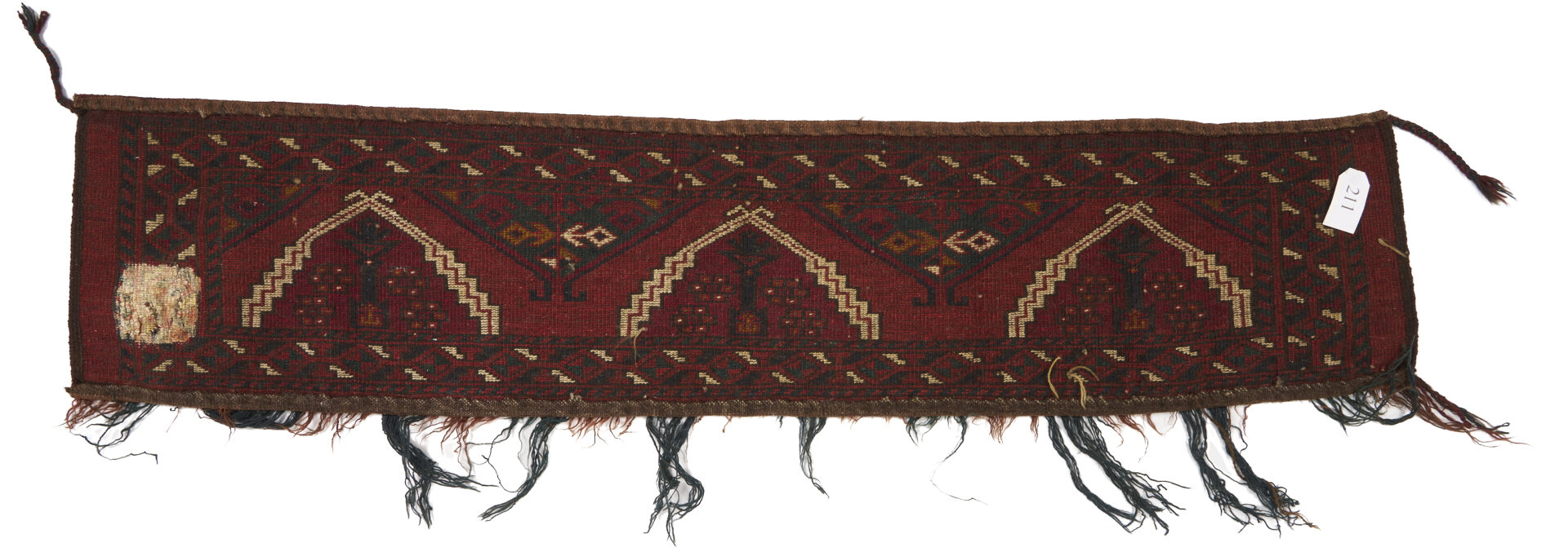 Lot 914: 3 Antique Turkmen Weavings, incl 2 Chodor Torbas & 1 Chodor Chuval