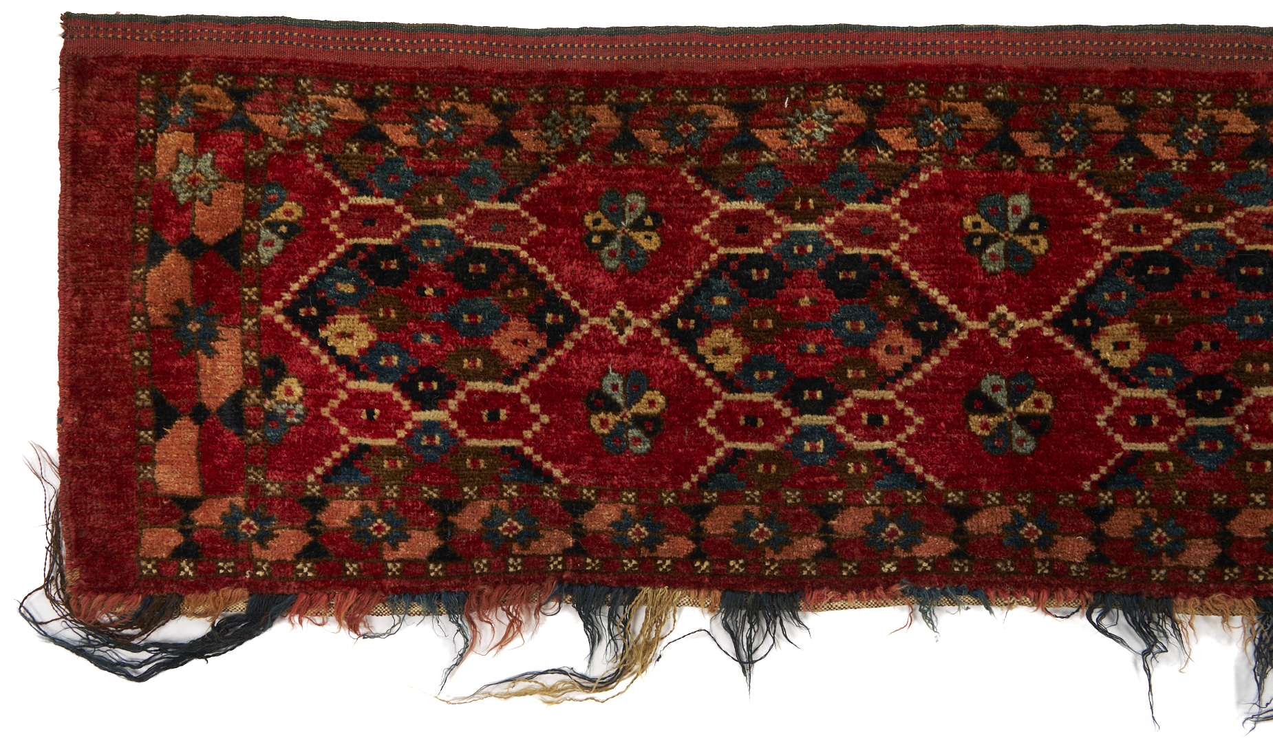 Lot 914: 3 Antique Turkmen Weavings, incl 2 Chodor Torbas & 1 Chodor Chuval