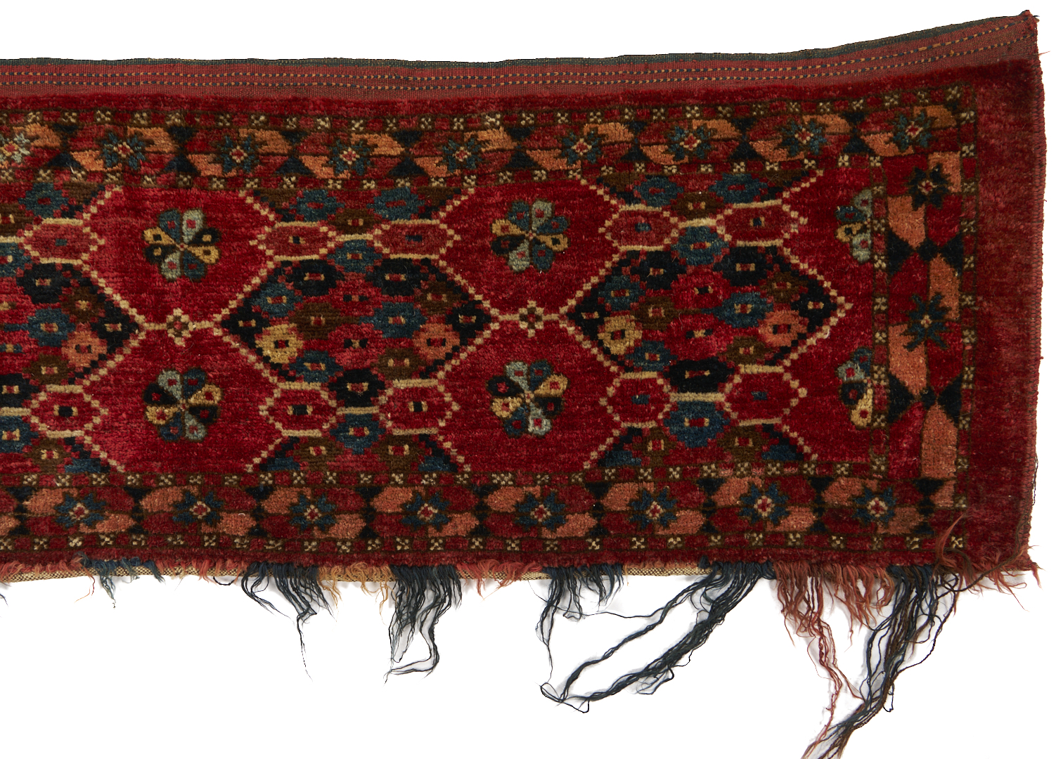 Lot 914: 3 Antique Turkmen Weavings, incl 2 Chodor Torbas & 1 Chodor Chuval