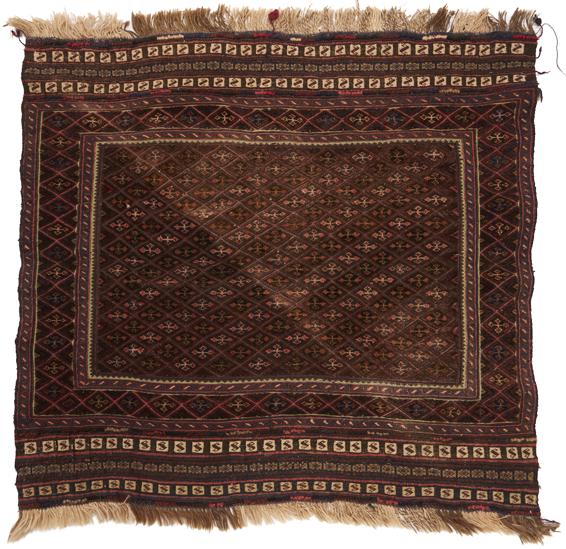 Lot 915: 3 Antique Turkman Weavings