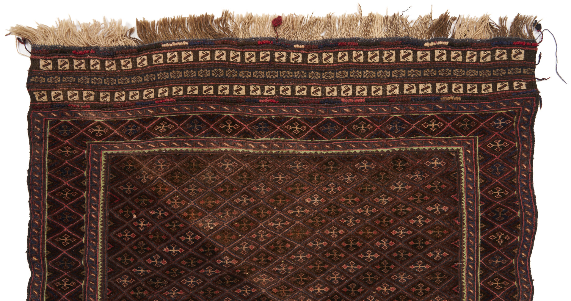 Lot 915: 3 Antique Turkman Weavings