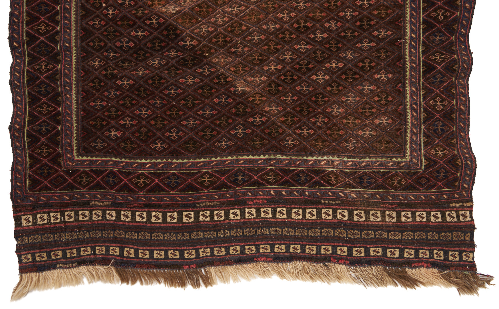 Lot 915: 3 Antique Turkman Weavings