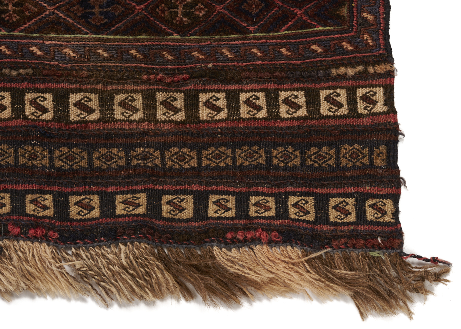 Lot 915: 3 Antique Turkman Weavings