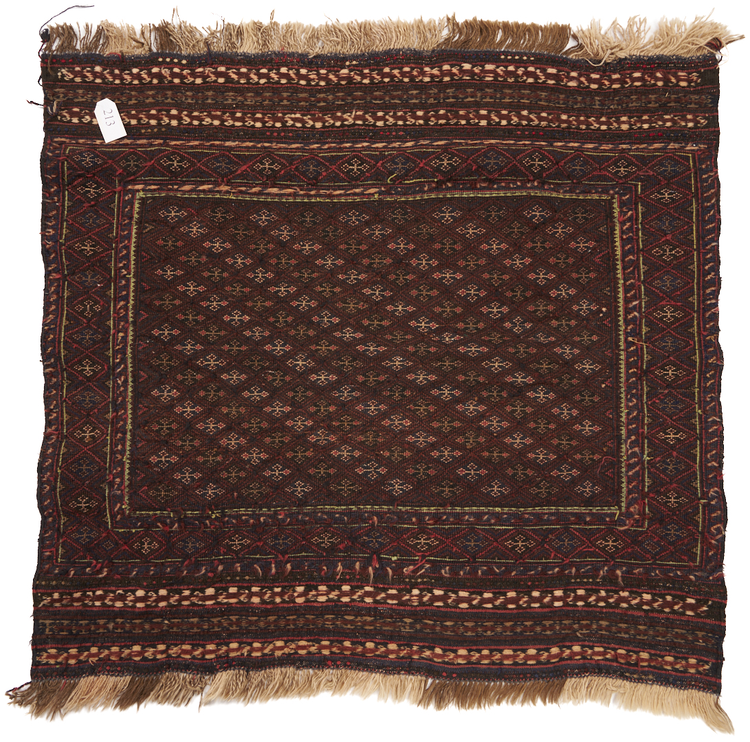 Lot 915: 3 Antique Turkman Weavings