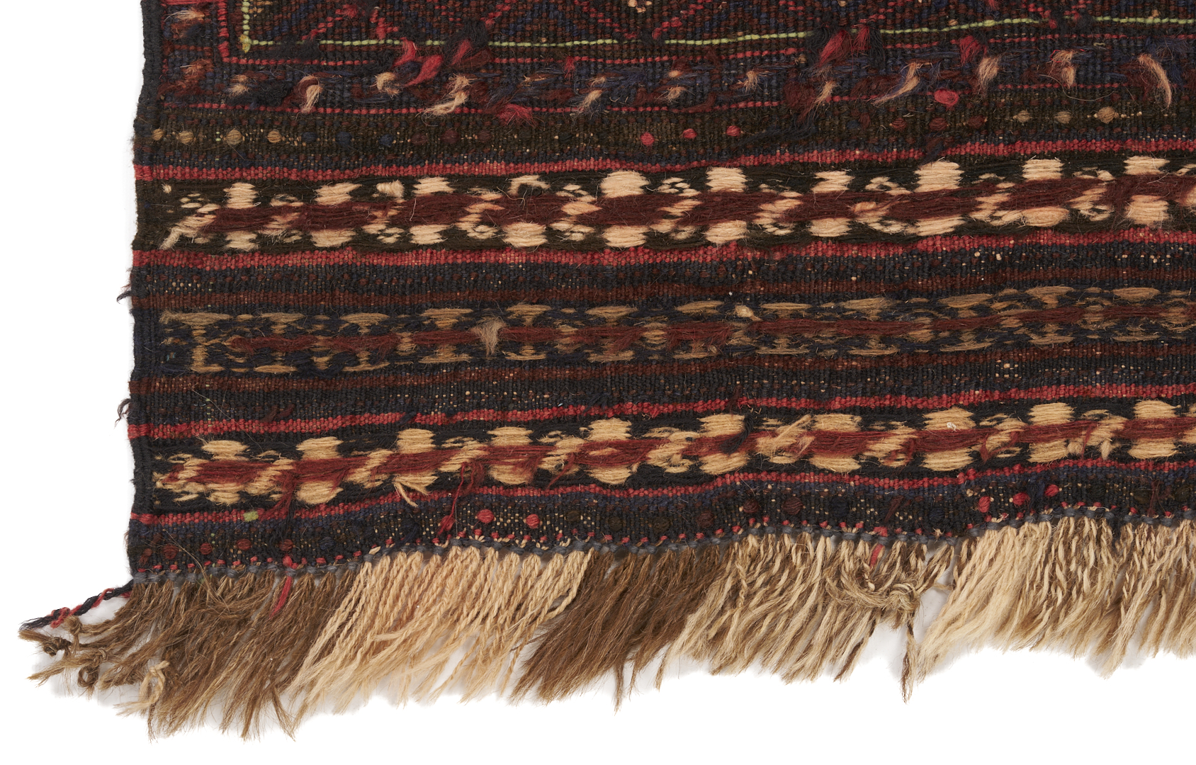 Lot 915: 3 Antique Turkman Weavings