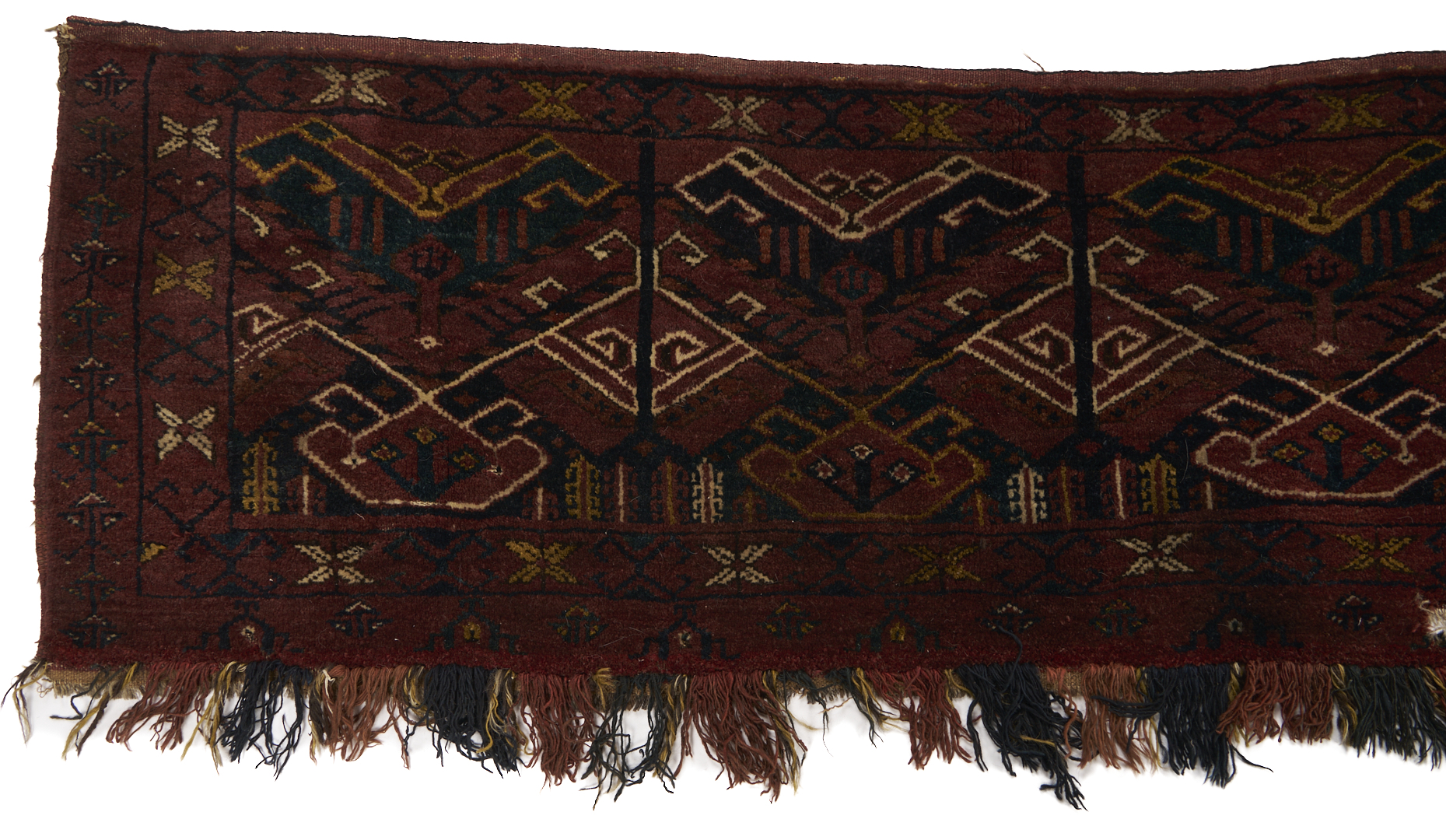 Lot 915: 3 Antique Turkman Weavings