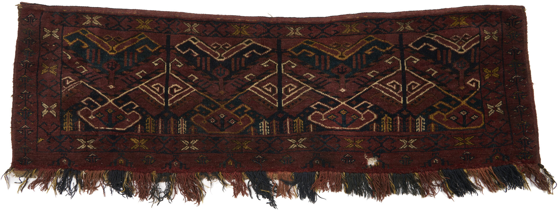 Lot 915: 3 Antique Turkman Weavings