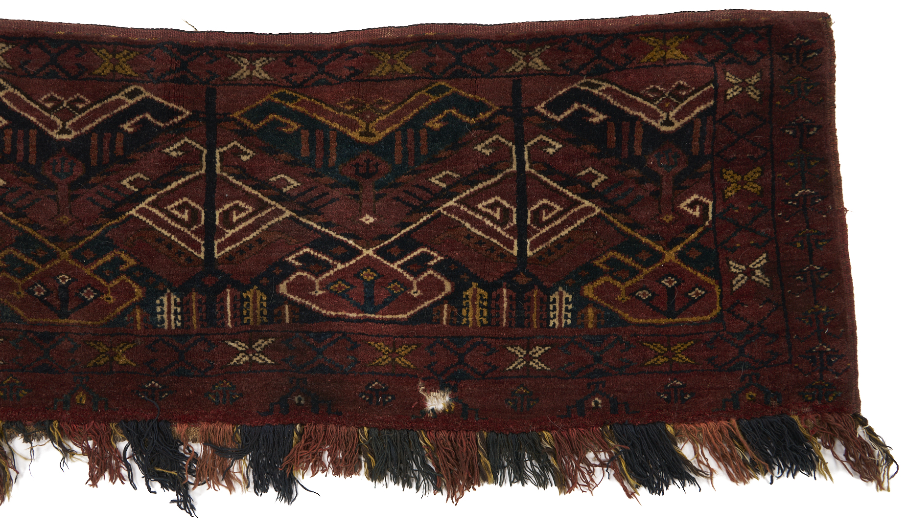 Lot 915: 3 Antique Turkman Weavings
