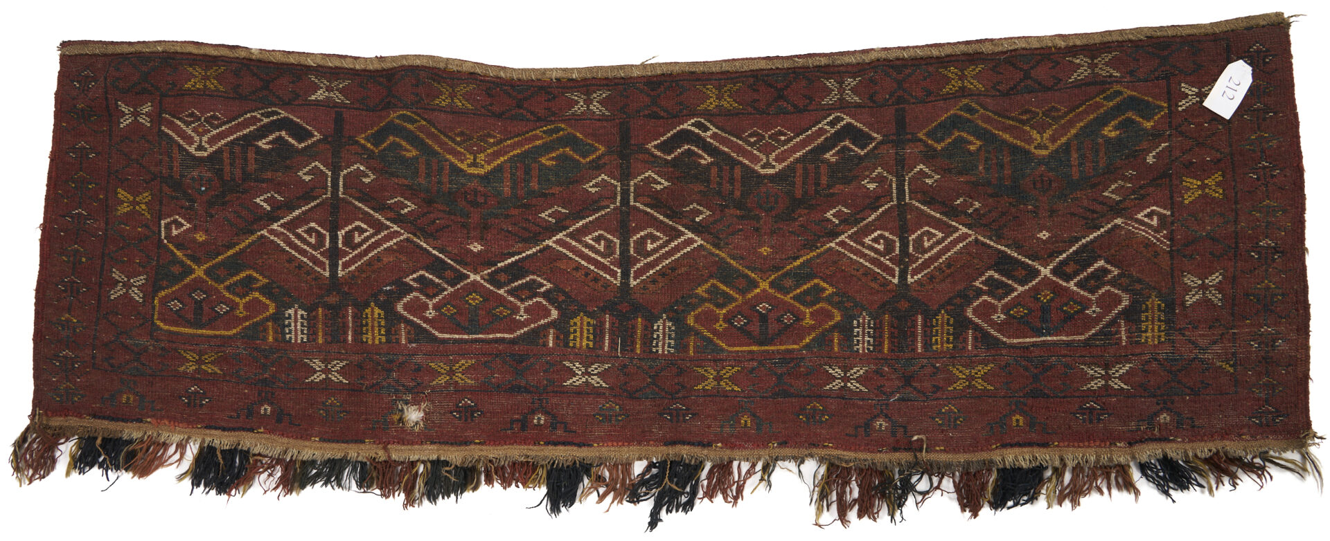 Lot 915: 3 Antique Turkman Weavings