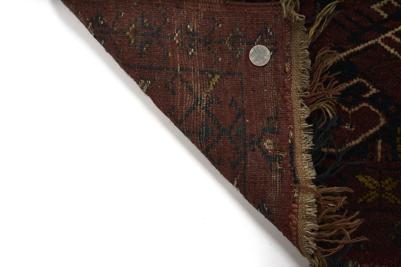 Lot 915: 3 Antique Turkman Weavings