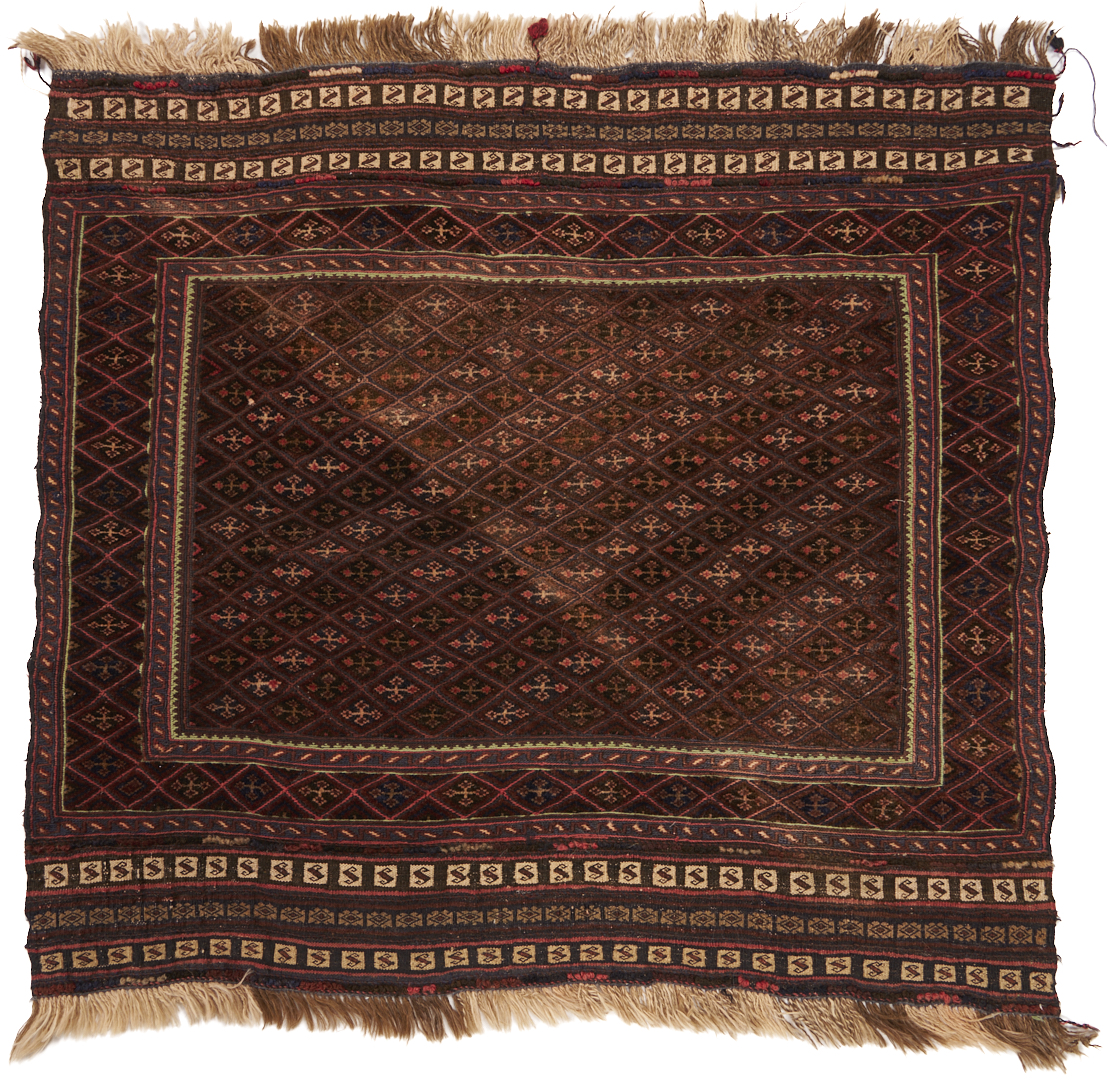 Lot 915: 3 Antique Turkman Weavings
