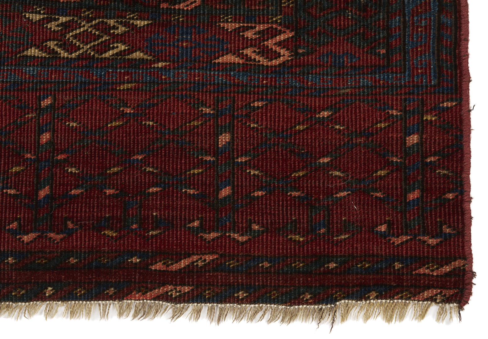 Lot 915: 3 Antique Turkman Weavings
