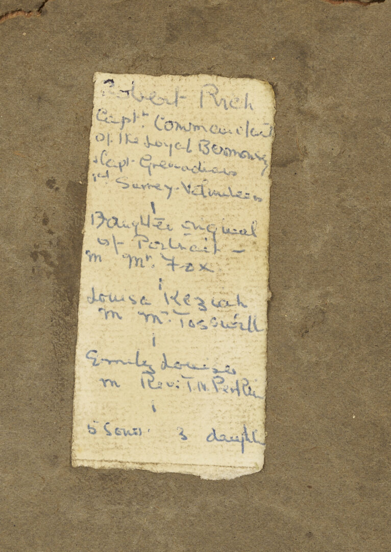 Lot 917: 8 Miniature Portraits and Portrait Boxes