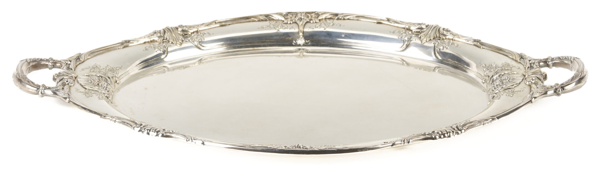 Lot 91: Richelieu Sterling Silver 7-pc Tea Set , 389 oz t.