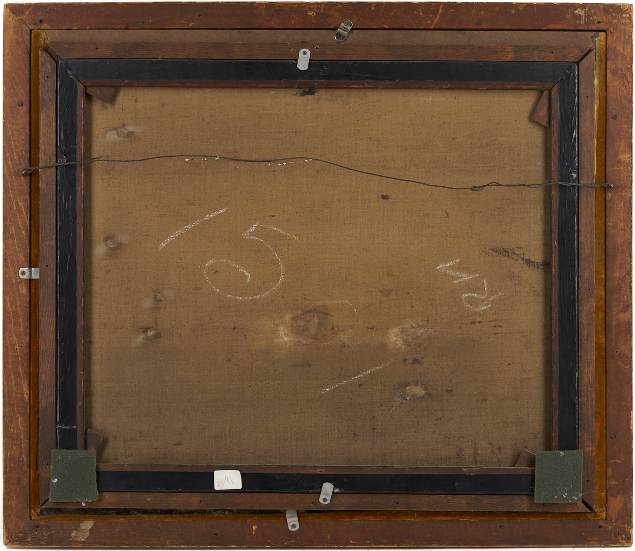 Lot 921: G.H. Lonsdale O/C Landscape with Highland Cattle, 1910