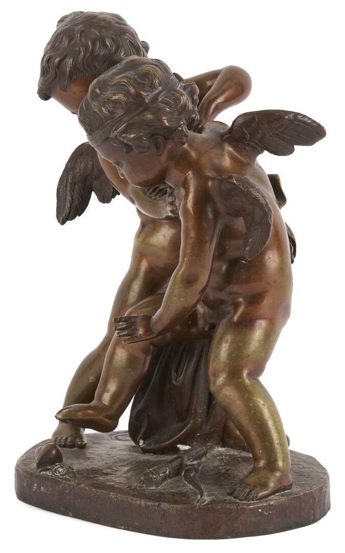 Lot 923: R. Bellair & Co. Bronze, Two Cherubs