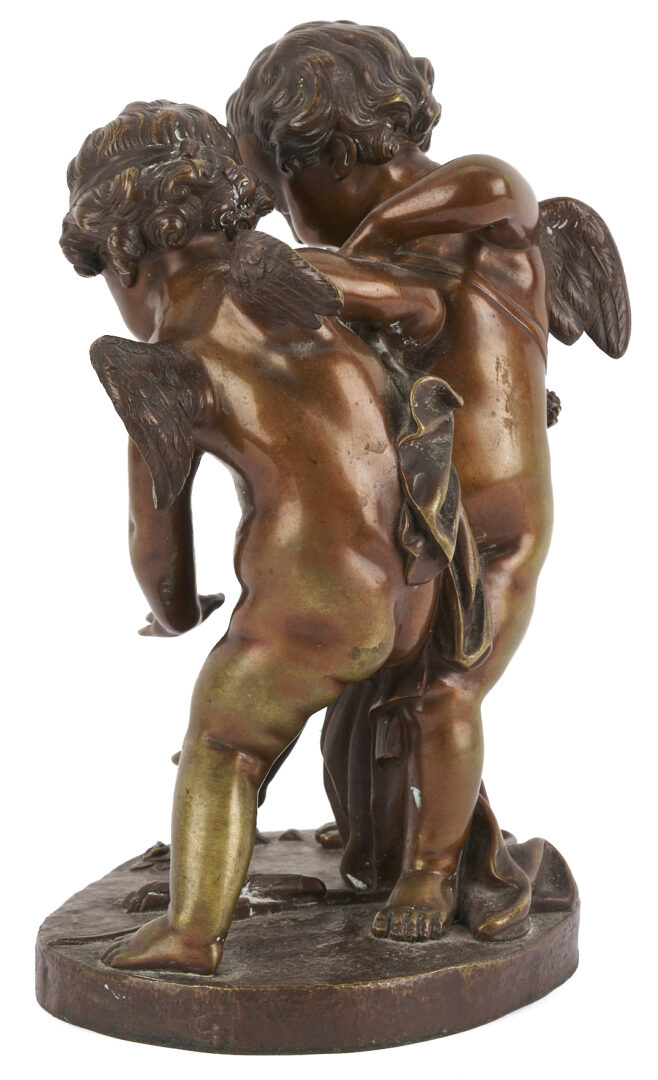 Lot 923: R. Bellair & Co. Bronze, Two Cherubs