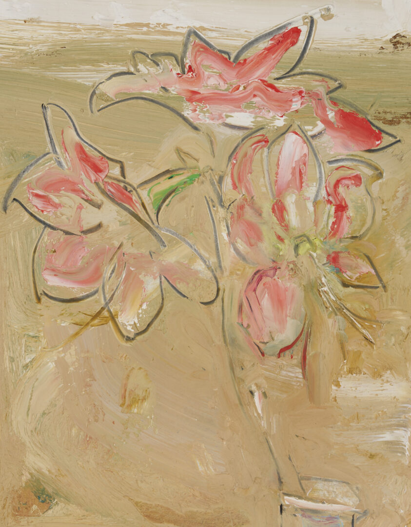 Lot 926: Sterling Strauser O/B Floral Still Life, 1995