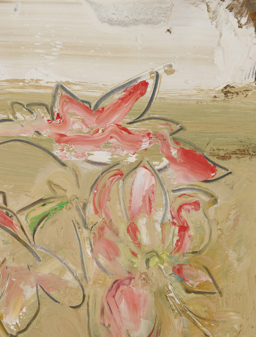 Lot 926: Sterling Strauser O/B Floral Still Life, 1995