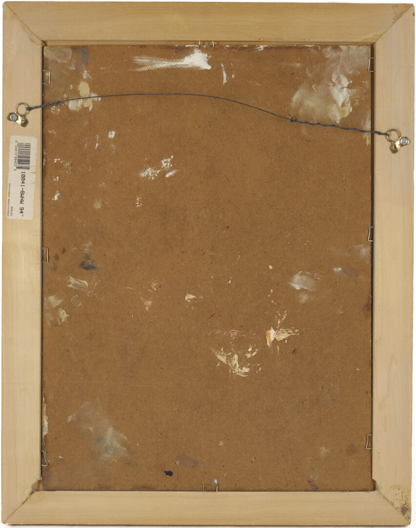 Lot 926: Sterling Strauser O/B Floral Still Life, 1995