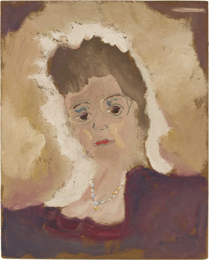 Lot 927: 4 Sterling Strauser Portraits