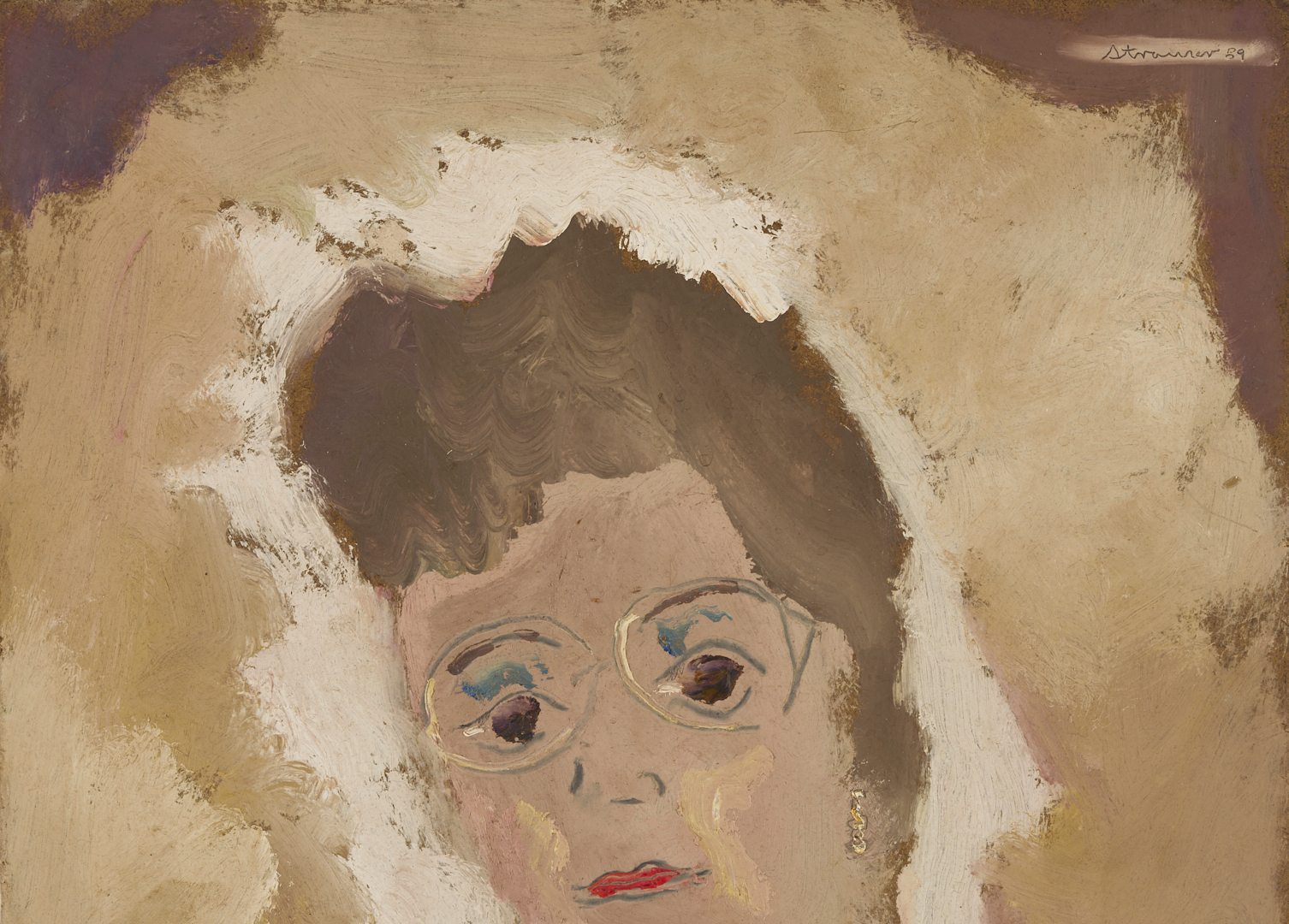 Lot 927: 4 Sterling Strauser Portraits