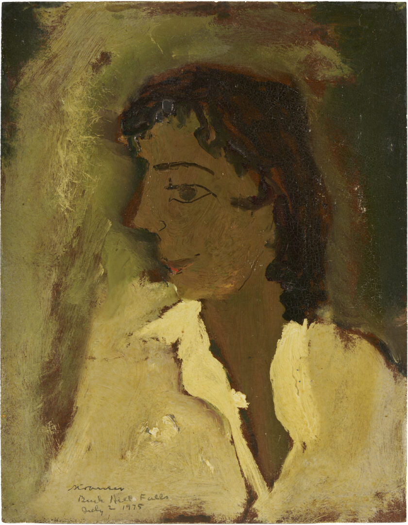 Lot 927: 4 Sterling Strauser Portraits