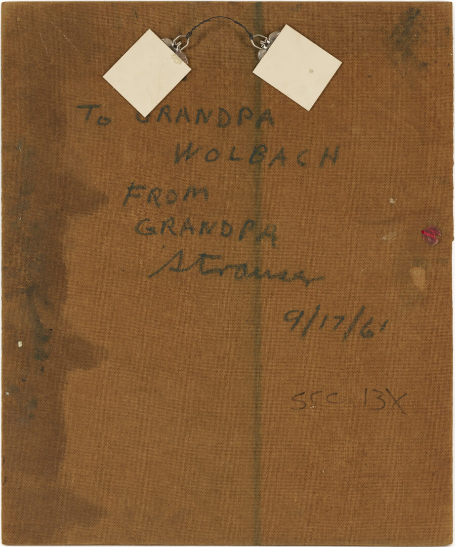 Lot 927: 4 Sterling Strauser Portraits