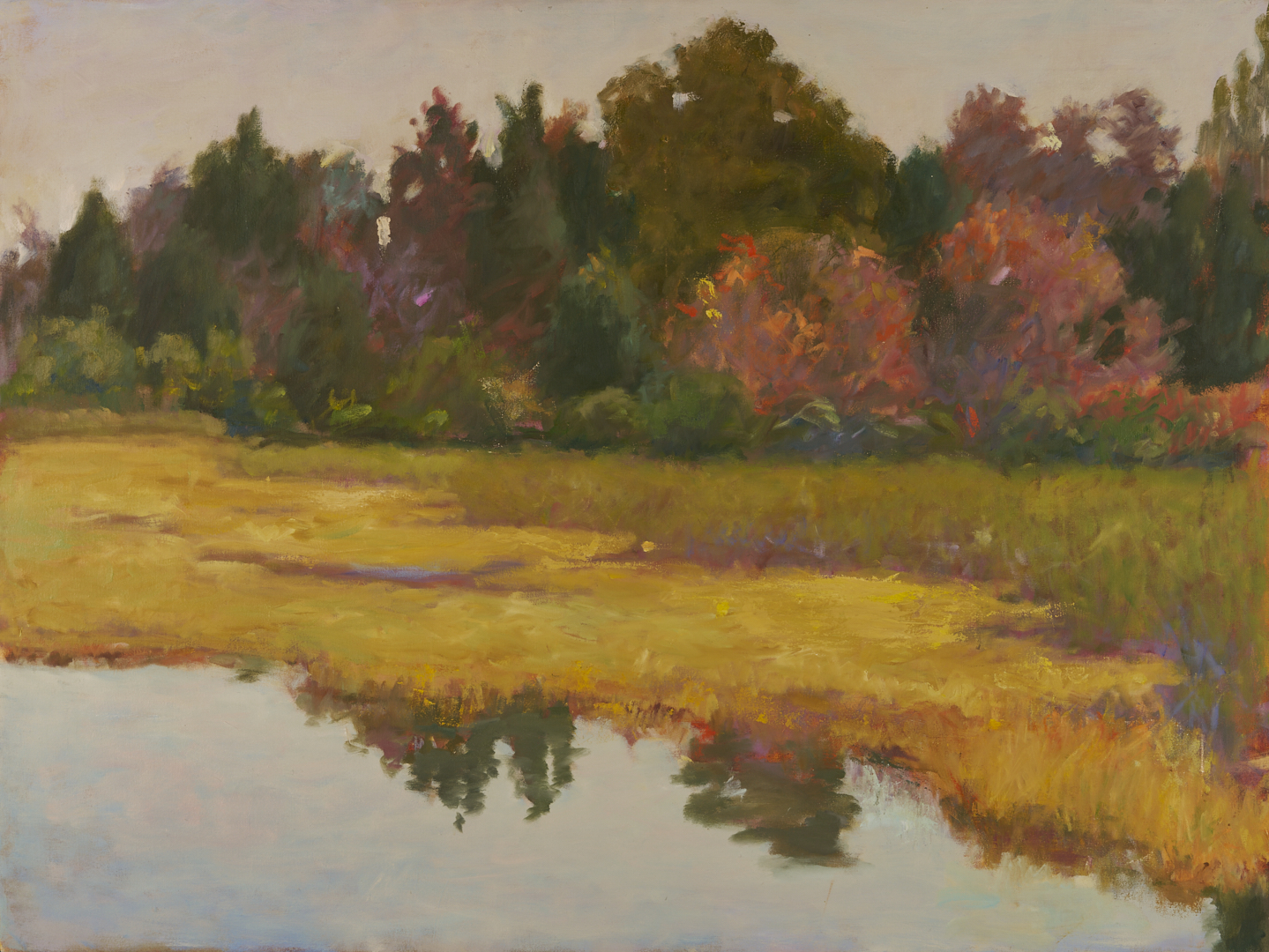 Lot 930: Lucy Reitzfeld Fall Landscape, The Passing