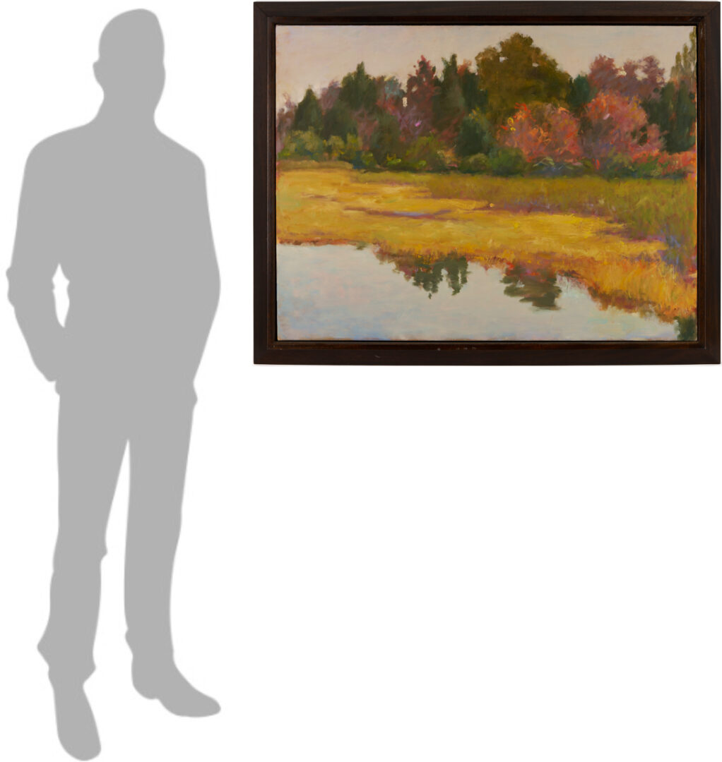 Lot 930: Lucy Reitzfeld Fall Landscape, The Passing