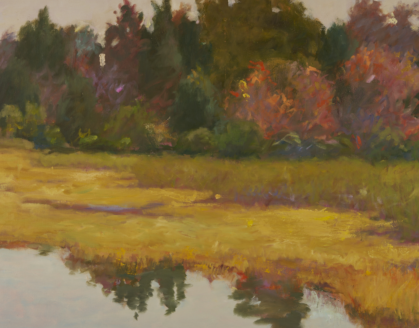 Lot 930: Lucy Reitzfeld Fall Landscape, The Passing