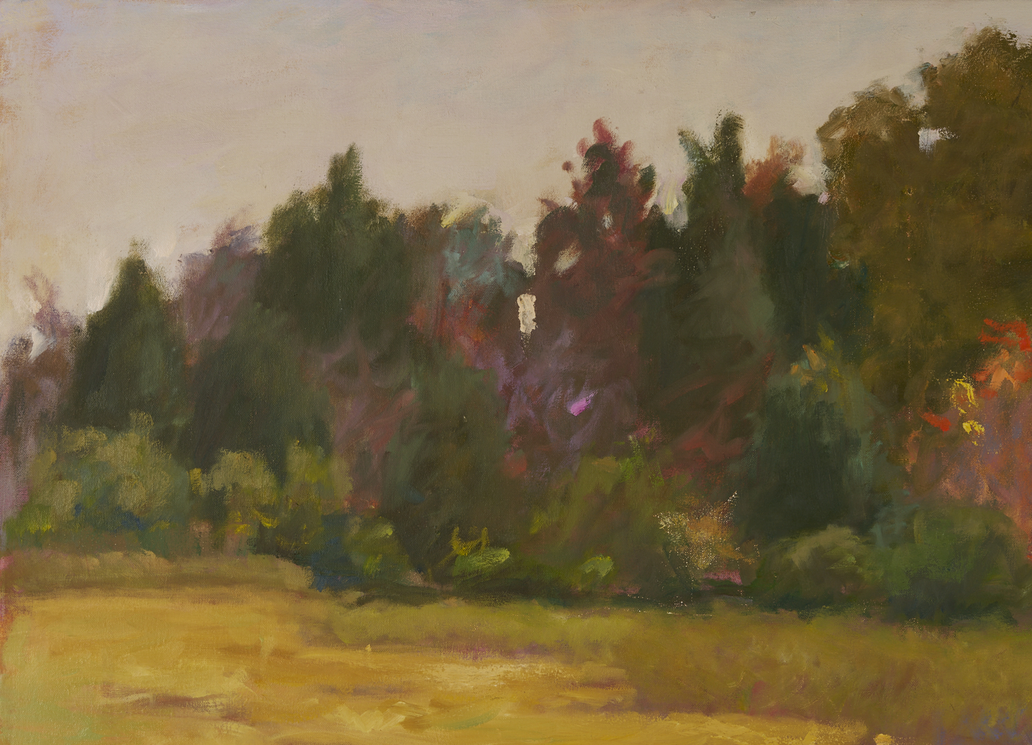 Lot 930: Lucy Reitzfeld Fall Landscape, The Passing