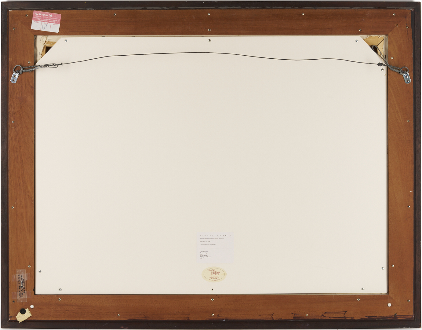 Lot 930: Lucy Reitzfeld Fall Landscape, The Passing