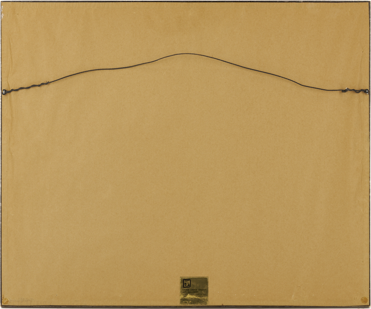 Lot 932: Yngve Edward Soderberg W/C Marine Painting, New England Harbor