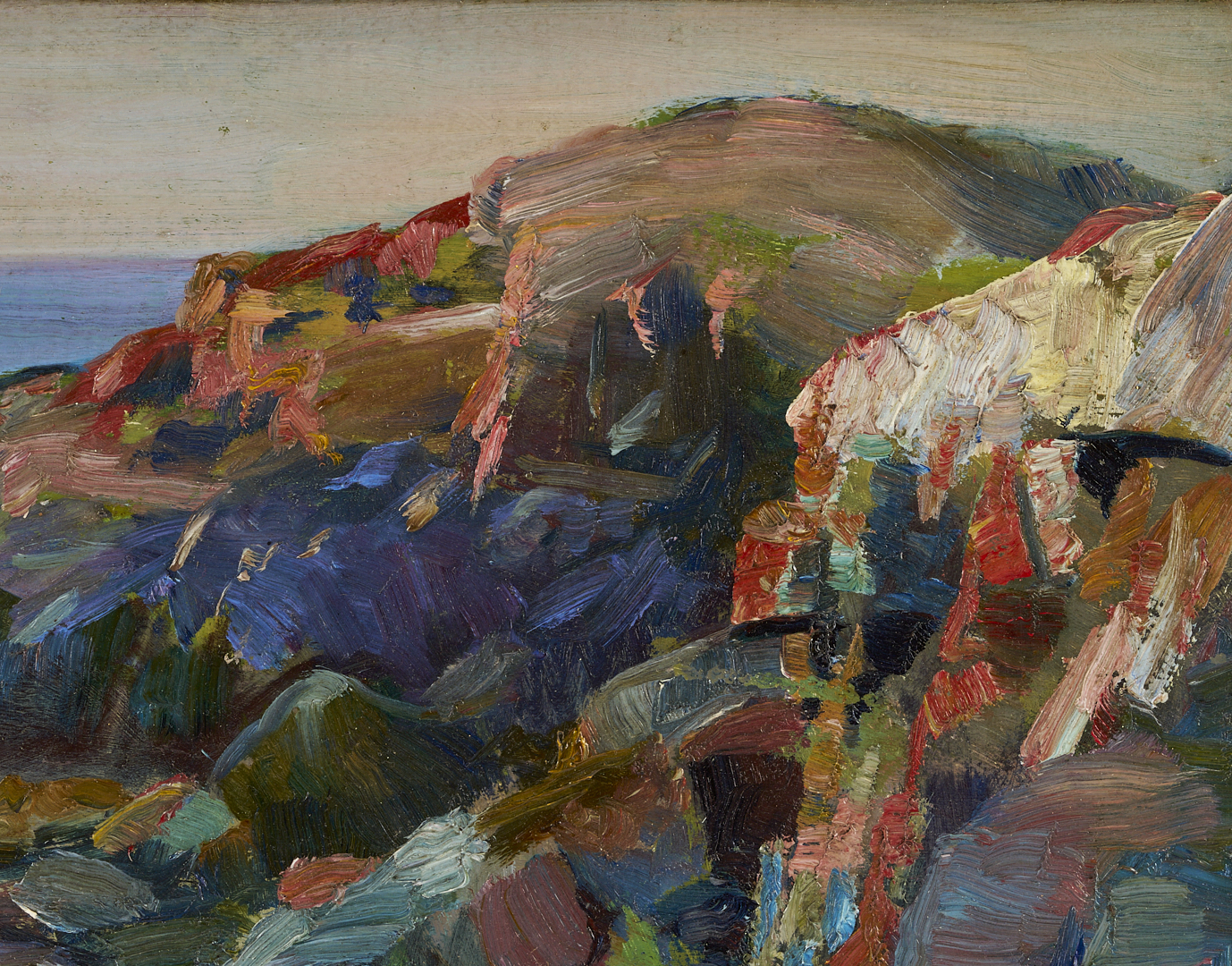 Lot 933: 2 Coastal Seascape Paintings, Edward Kingsbury & E.W. Parkhurst