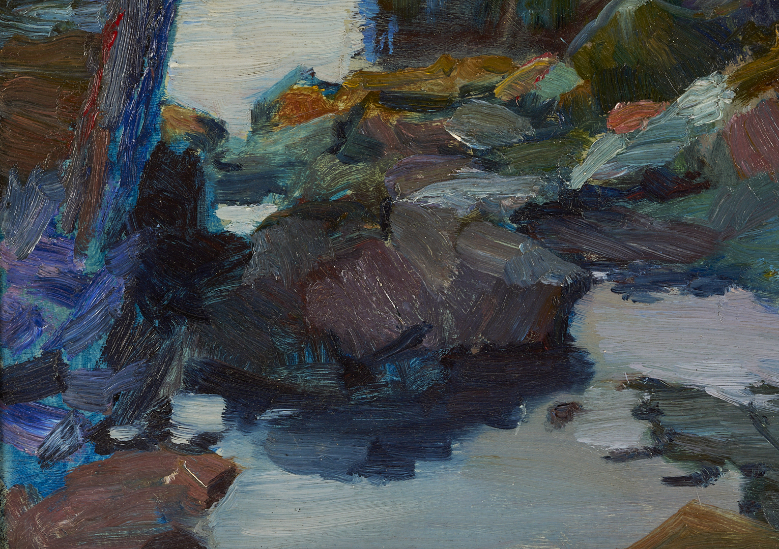 Lot 933: 2 Coastal Seascape Paintings, Edward Kingsbury & E.W. Parkhurst