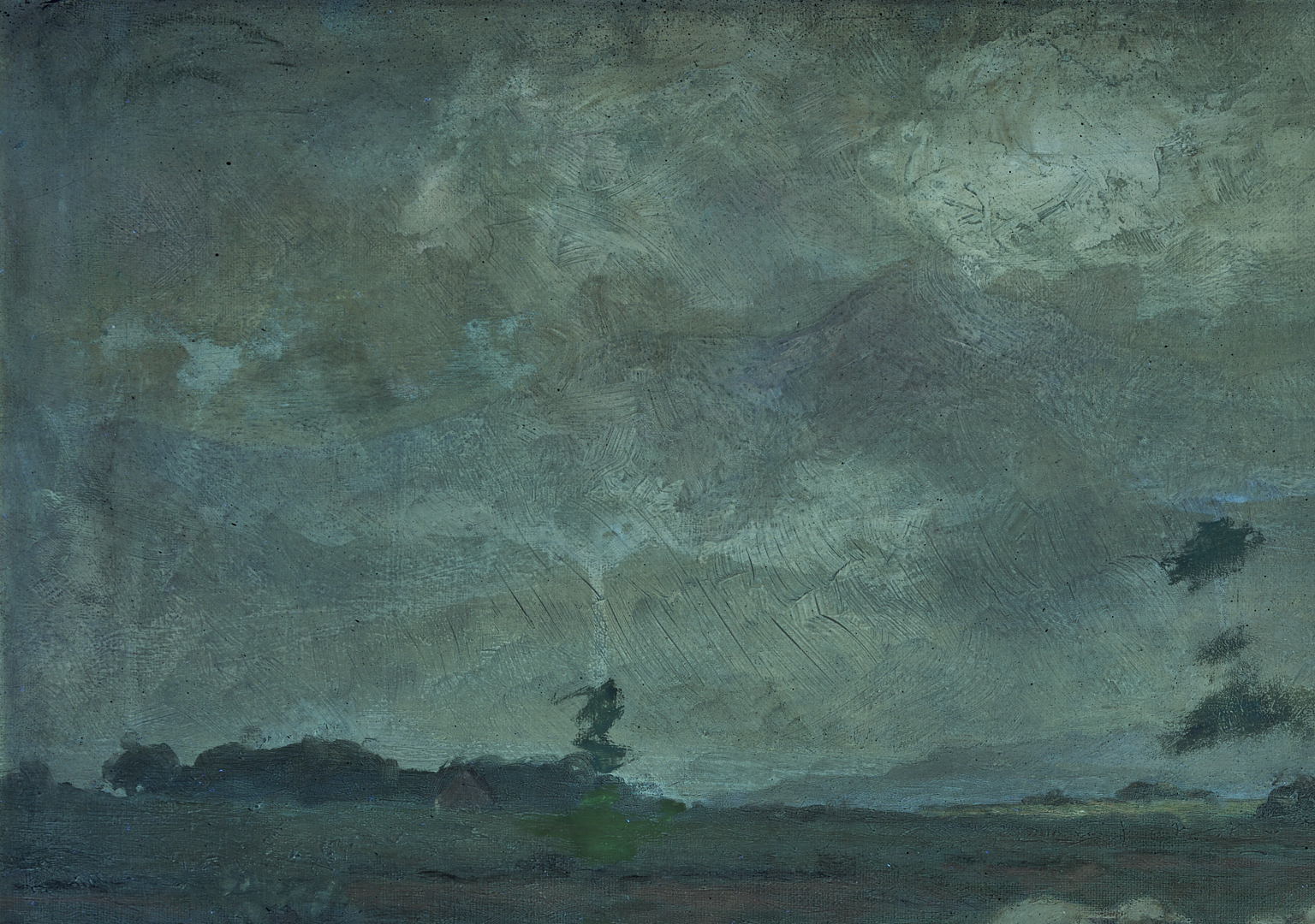 Lot 934: Royal Milleson O/C Pastoral Landscape w/ Sheep