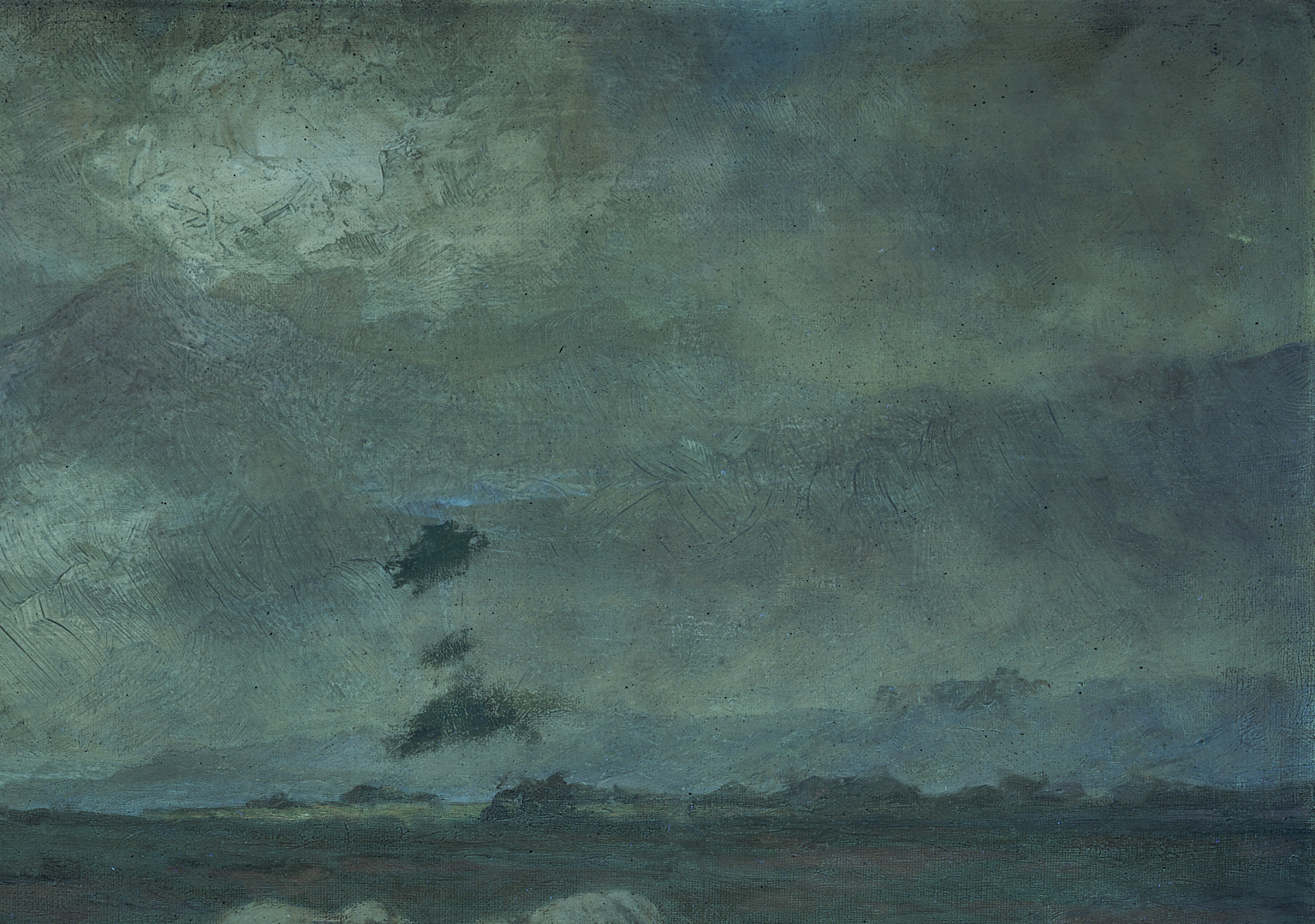 Lot 934: Royal Milleson O/C Pastoral Landscape w/ Sheep