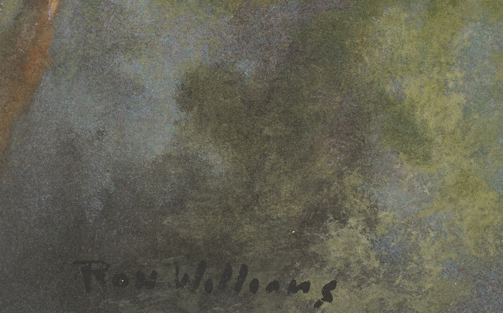 Lot 937: 2 Ron Williams Smoky Mountain Landscape Paintings